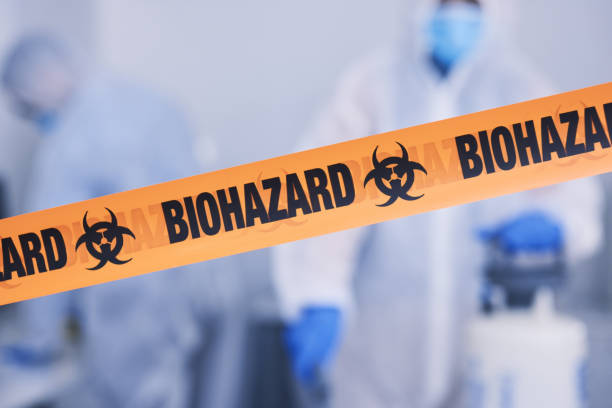 Professional Biohazard technician working in Harrison, AR